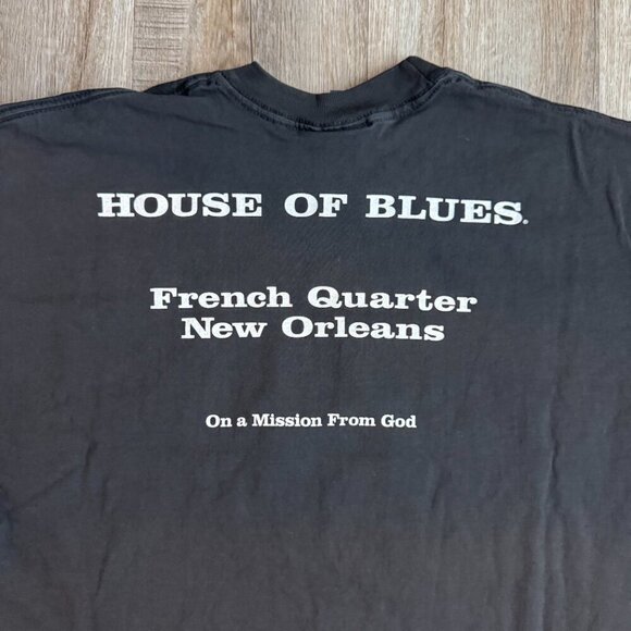 Vintage Blues Brothers House of Blues New Orleans T Shirt XXL - Picture 4 of 4